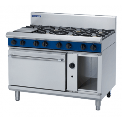 Blue Seal G508D 8 Burner Range - 8 Open Burners, Oven Under 